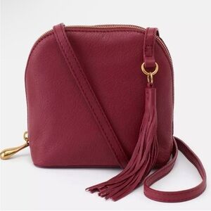 NWT Hobo Nash Crossbody Sangria Leather Bag | Rare Retired Sangria